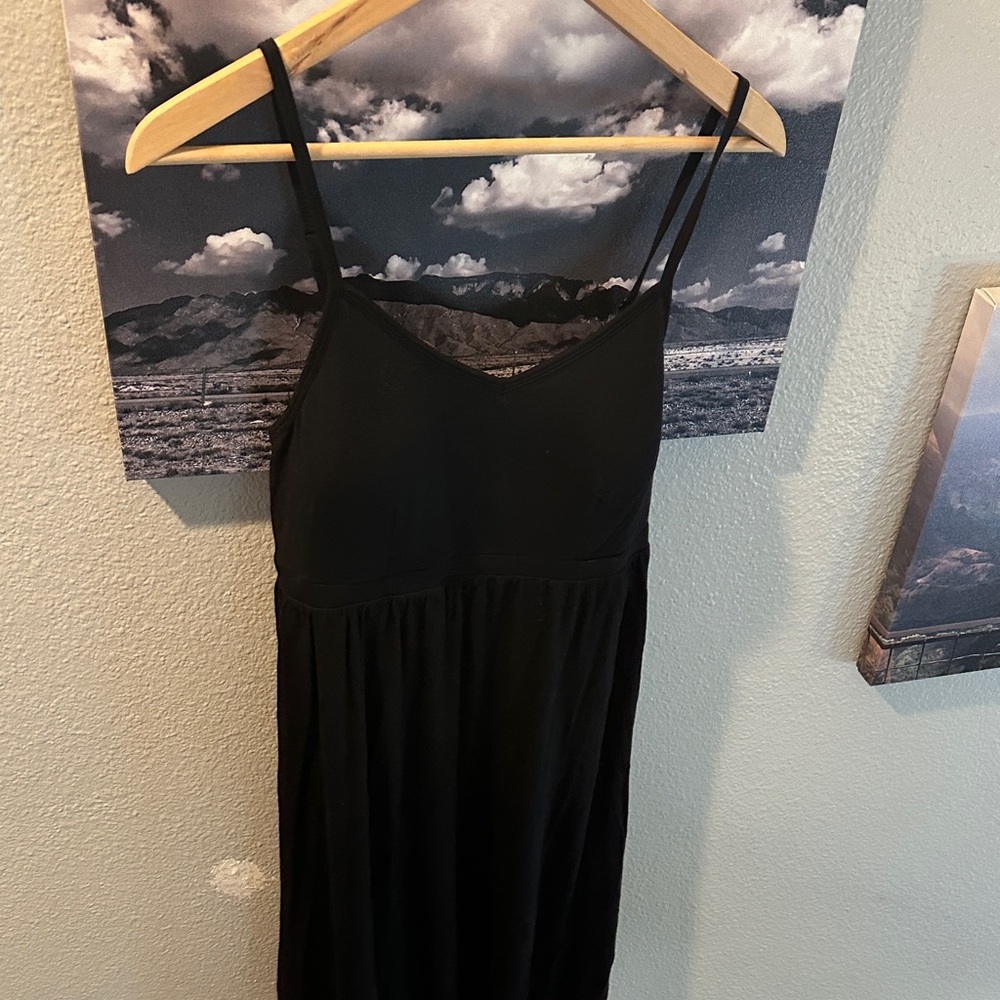 Stars Above Black Sleepwear Pajama Dress